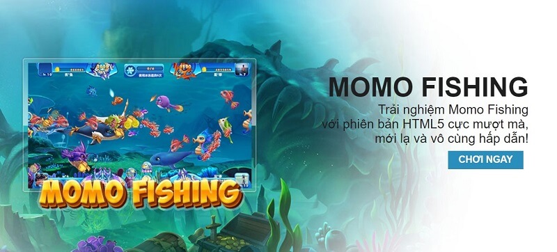 kiếm tiền cùng Momo fishing tại kubet