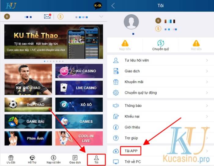 App Ku casino là gì? Cách tải app Ku casino như thế nào? 