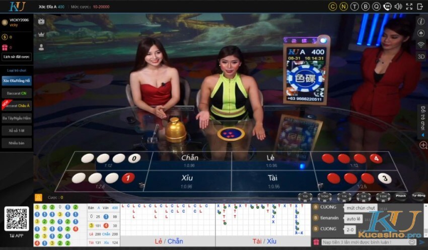 Những điểm hấp hấp người chơi của ku casino Việt Nam