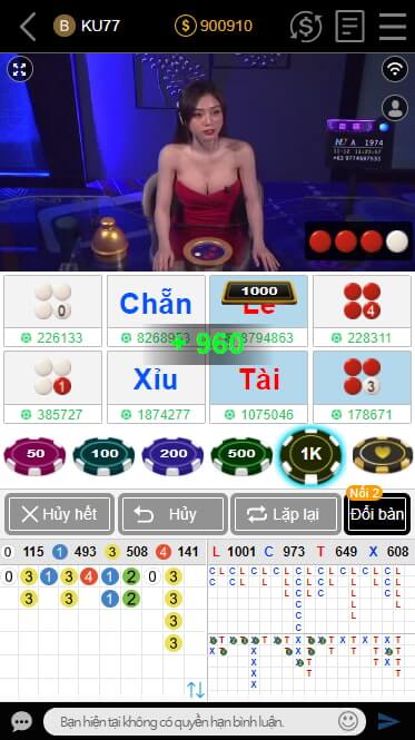 Cách chơi xóc đĩa trên Ku Casino hiệu quả