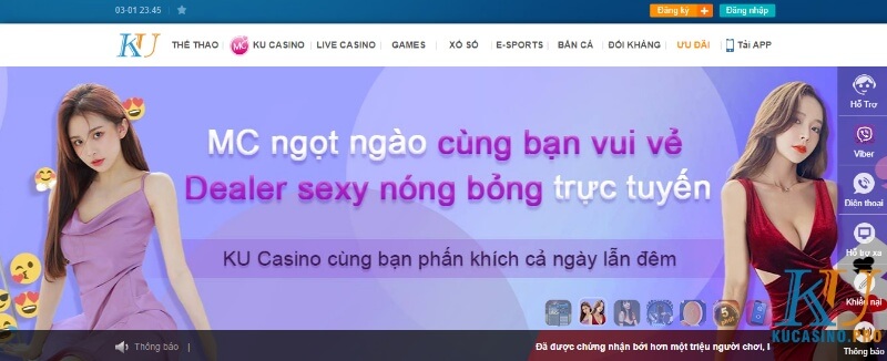 Đội ngũ CSKH Ku casino chuyên nghiệp