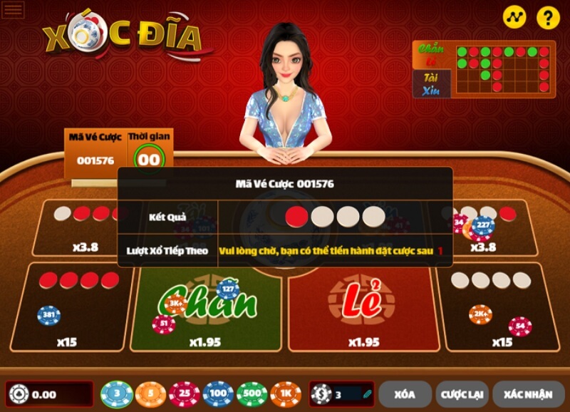 Cách chơi game xóc đĩa trên điện thoại