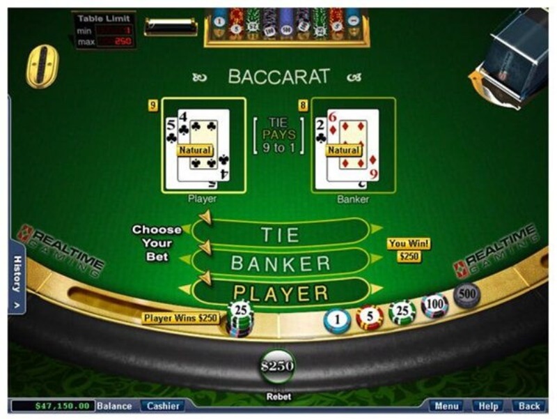 Đánh Baccarat đúng luật từ nhà cái để tránh sai sót xảy ra