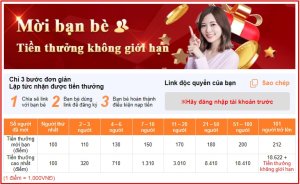 Tiền Thưởng Không Giới Hạn Khi Mời Bạn Bè Tham Gia Tại KU Casino